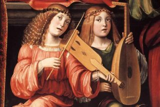 Francesco Francia - Madonna and Saints (detail)