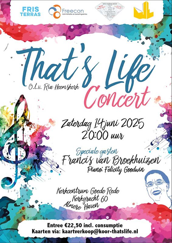 That's Life concertposter-2025