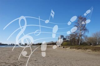 Muziekwandeling Almeerderstrand
